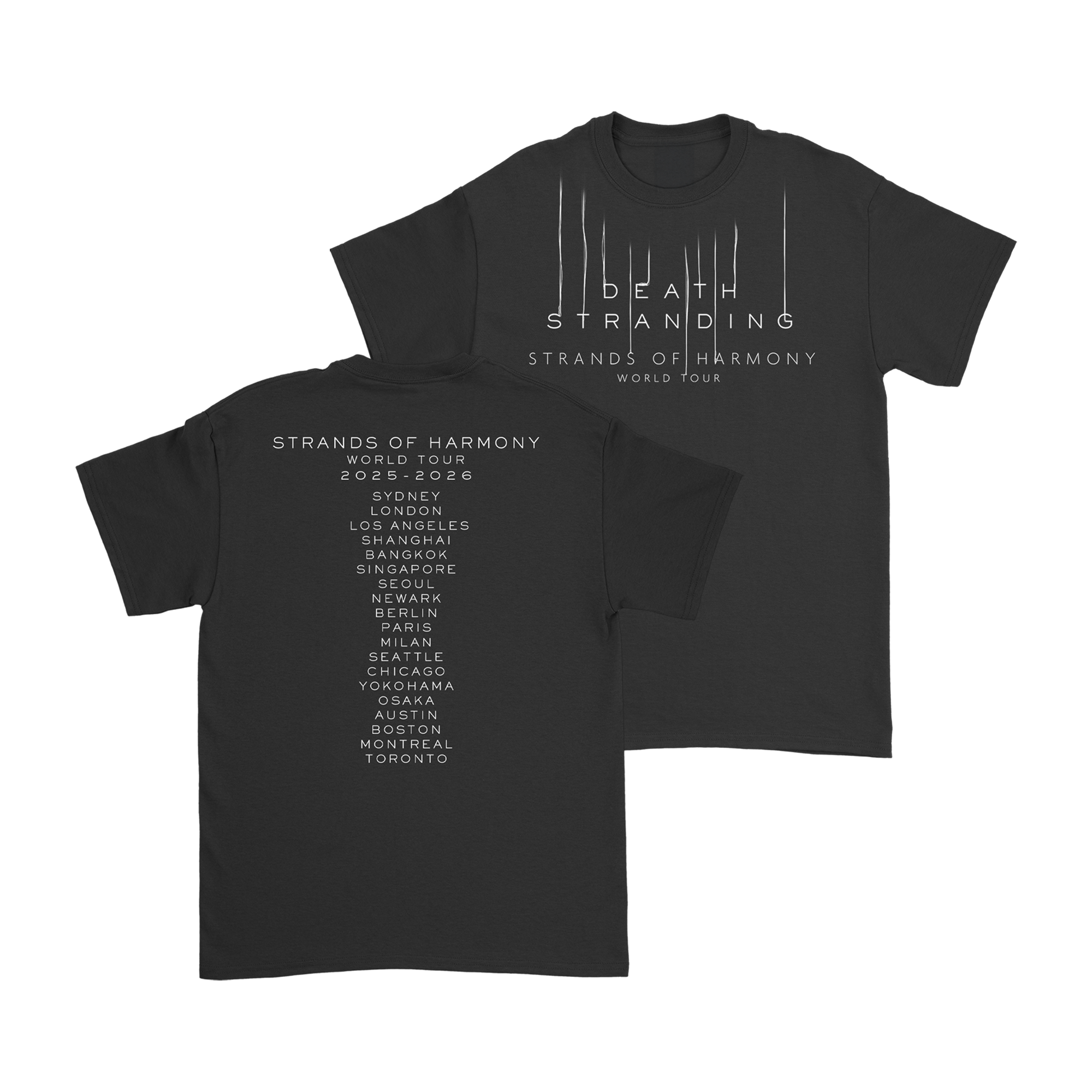Death Stranding Concert - Strands World Tour T-Shirt
