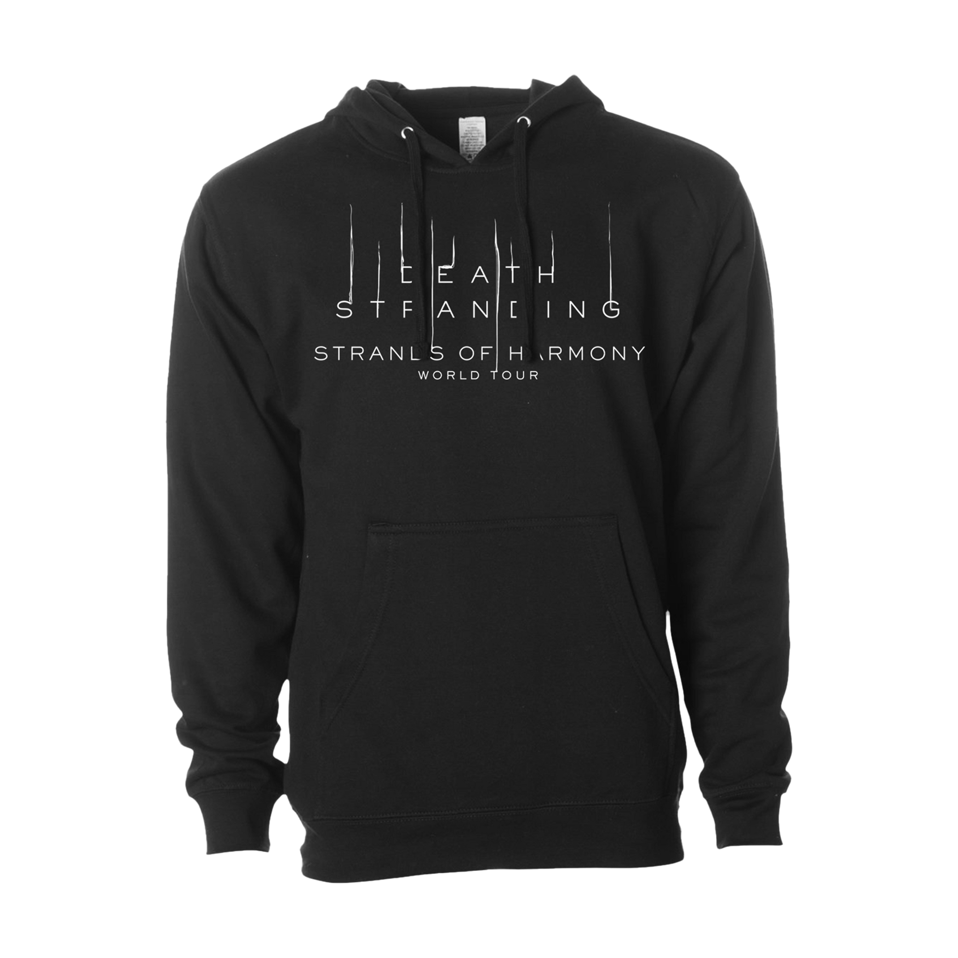 Strands of Harmony Black Hoodie – Death Stranding Concert Strands of Harmony Black Hoodie – Death Stranding Concert