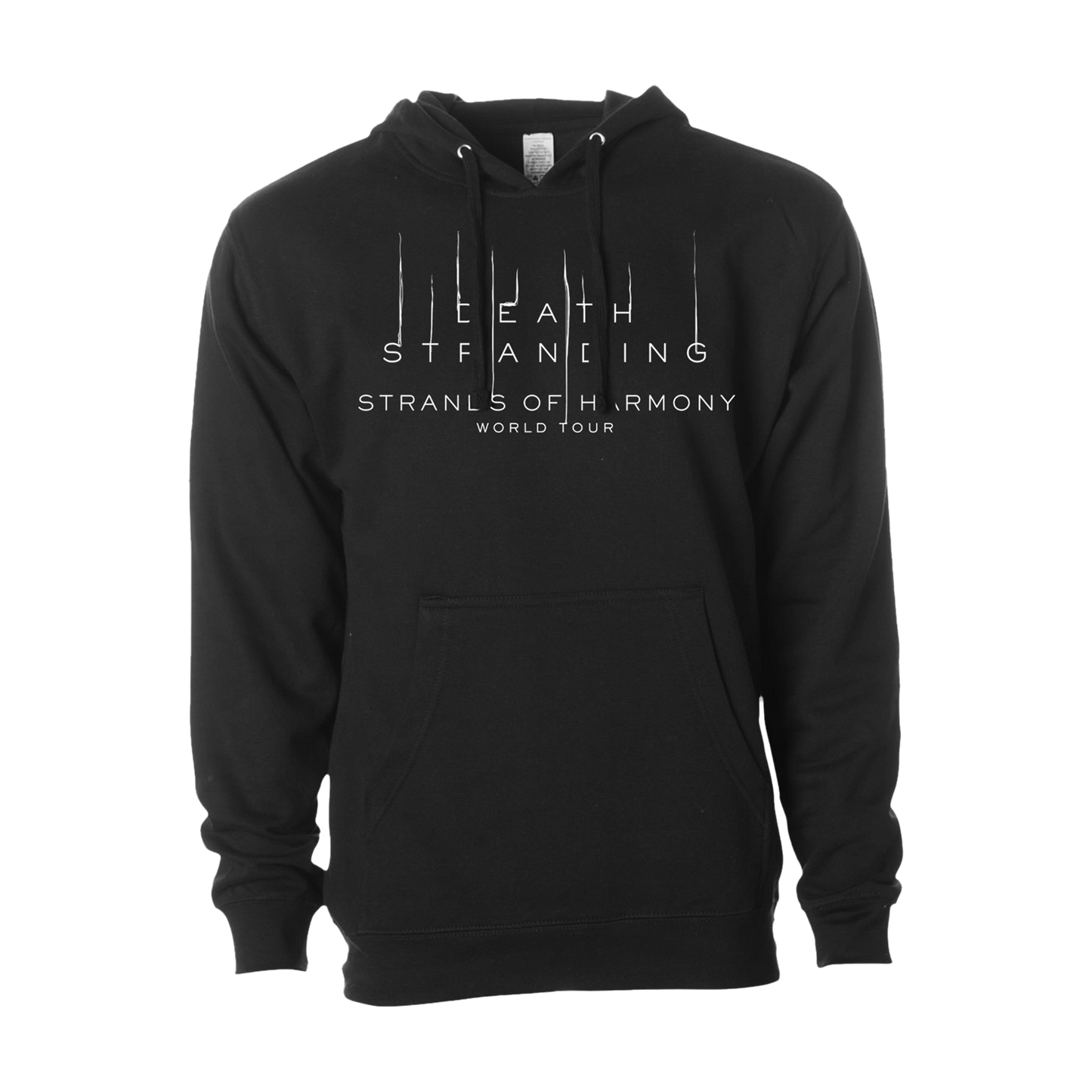 Strands of Harmony Black Hoodie