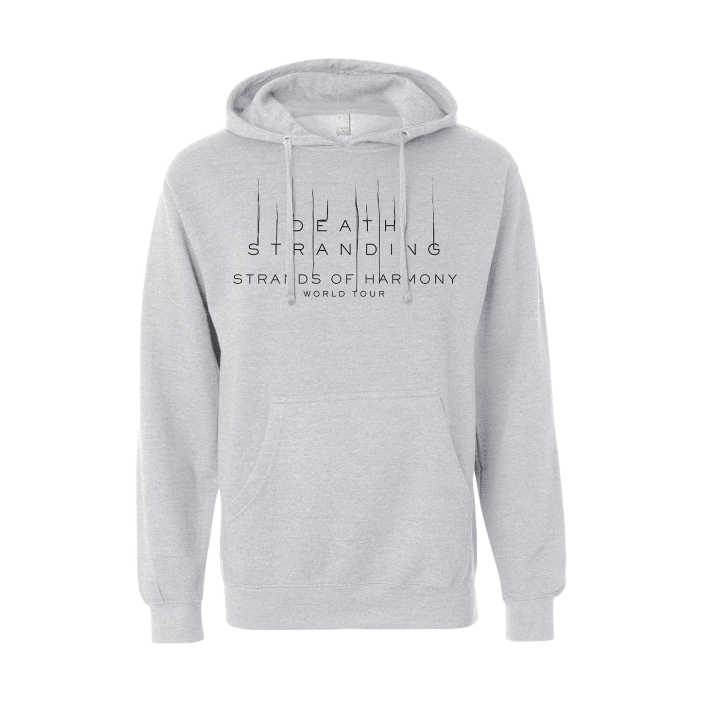 Strands of Harmony Grey Hoodie
