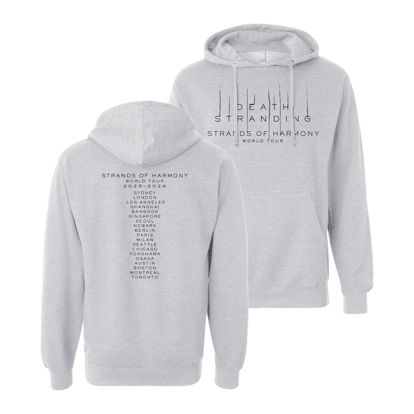 Death Stranding Concert - Strands of Harmony Grey Hoodie